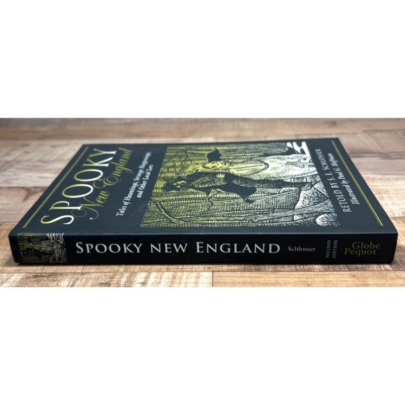 Spooky New England llustrated By Paul G. Hoffman Softcover - Picture 3 of 3